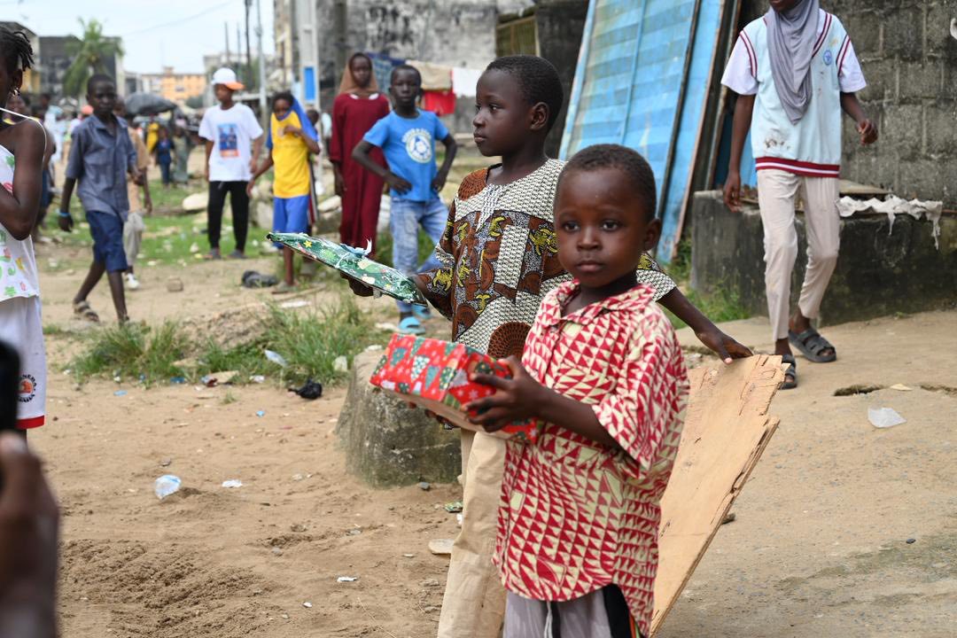 Noël du partage avec Son Excellence Monsieur le Ministre d’État, Ministre de la Défense, Téné Birahima Ouattara